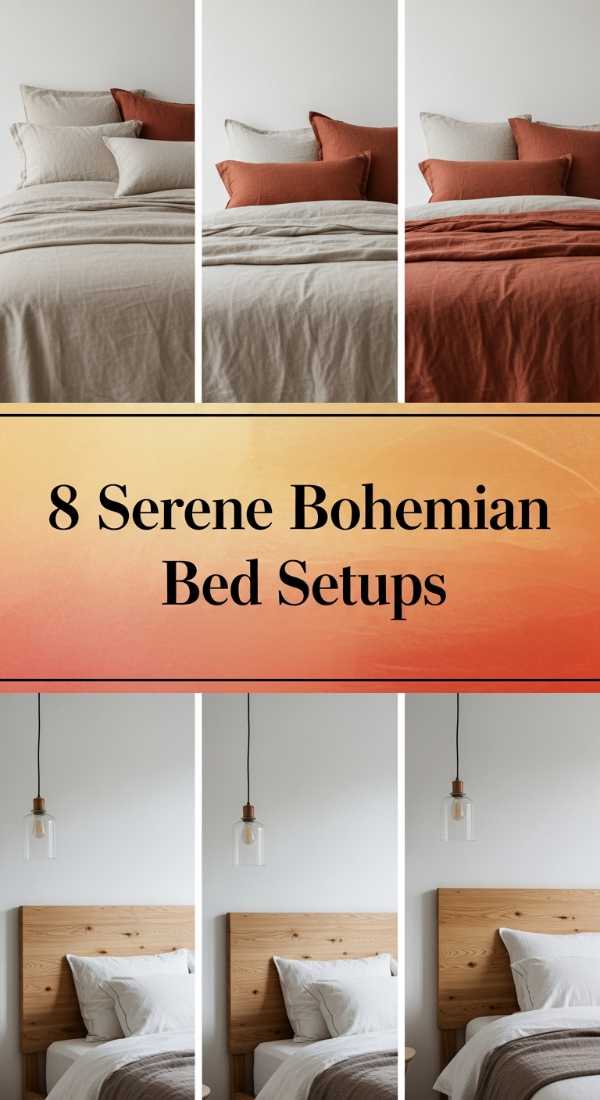 Elevated Wanderlust: How to Master Modern Luxury Bohemian Style 8 Serene Bohemian Bed Setups 6a0ea33fdb552