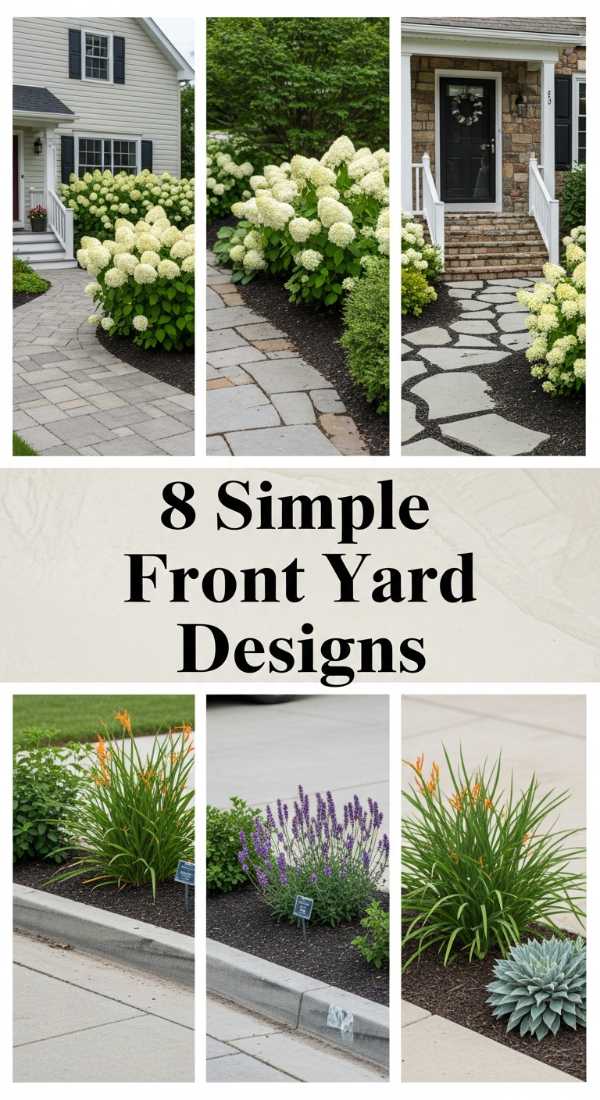 8 Simple Front Yard Designs 6a04b7709c47b