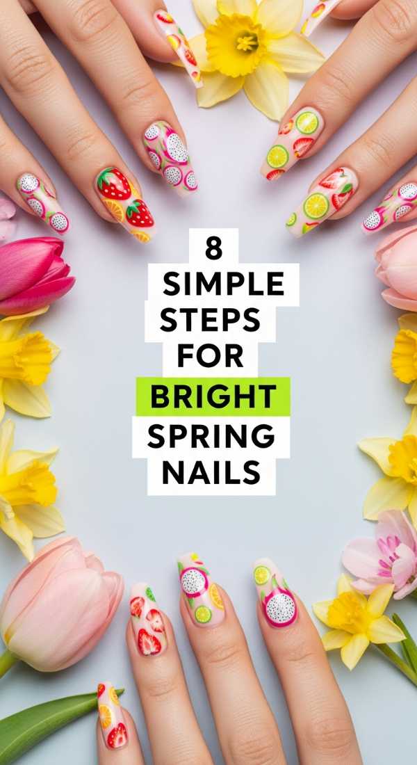 Future Polish: Your Guide to the Biggest 2026 Spring & Summer Nail Trends 8 Simple Steps For Bright Spring Nails 69ff5a9ee8da0