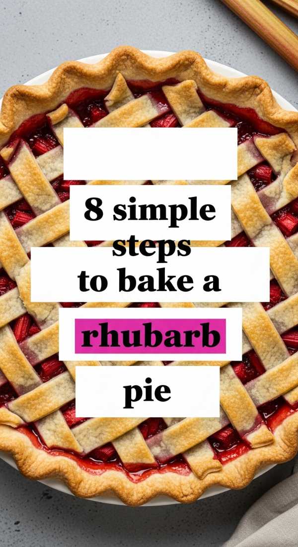 Beat the Heat: The Only Summer Cooking Guide You'll Ever Need 8 Simple Steps To Bake A Rhubarb Pie 6a070b6b24ae9