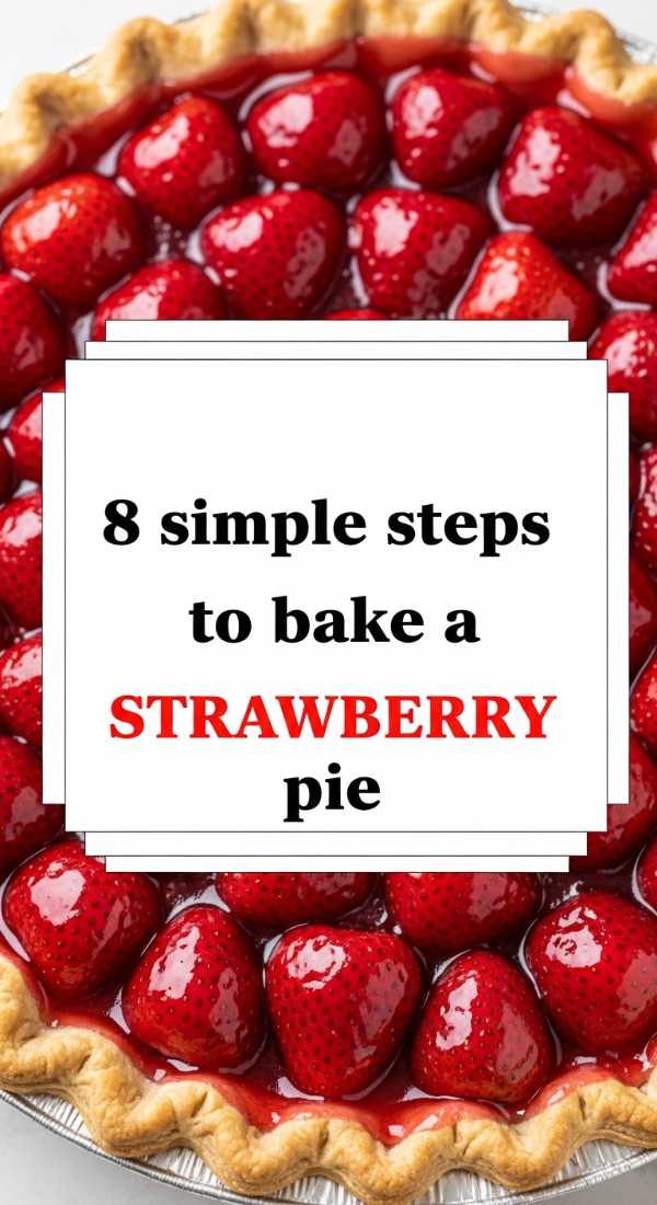 8 Simple Steps To Bake A Strawberry Pie 6a00161613878