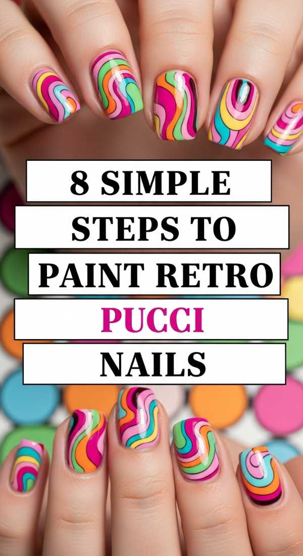 8 Simple Steps To Paint Retro Pucci Nails 6a059c9383676