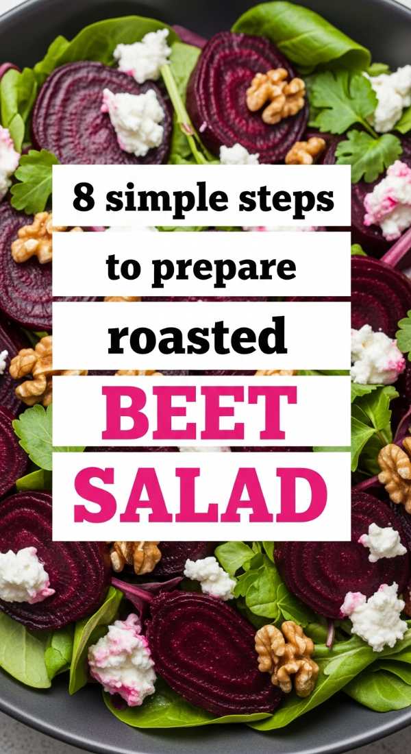 8 Simple Steps To Prepare Roasted Beet Salad 69f44755d1548