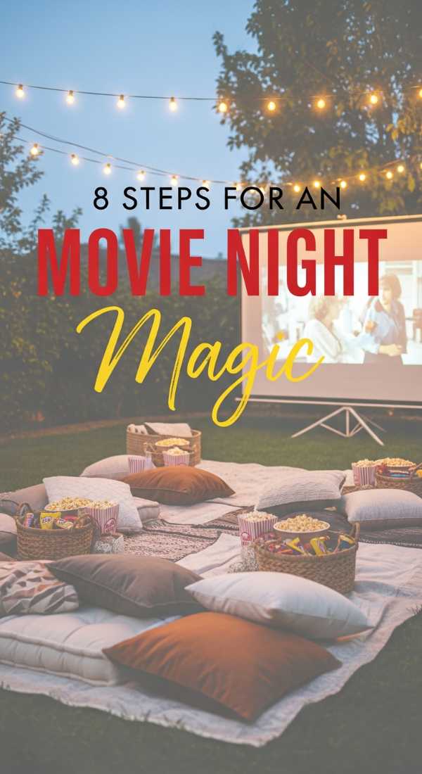 Under the Sun: Creative Themes and Tips for an Unforgettable Summer Birthday 8 Steps For An Outdoor Movie Night Birthday Party 6a0db3f14e67b