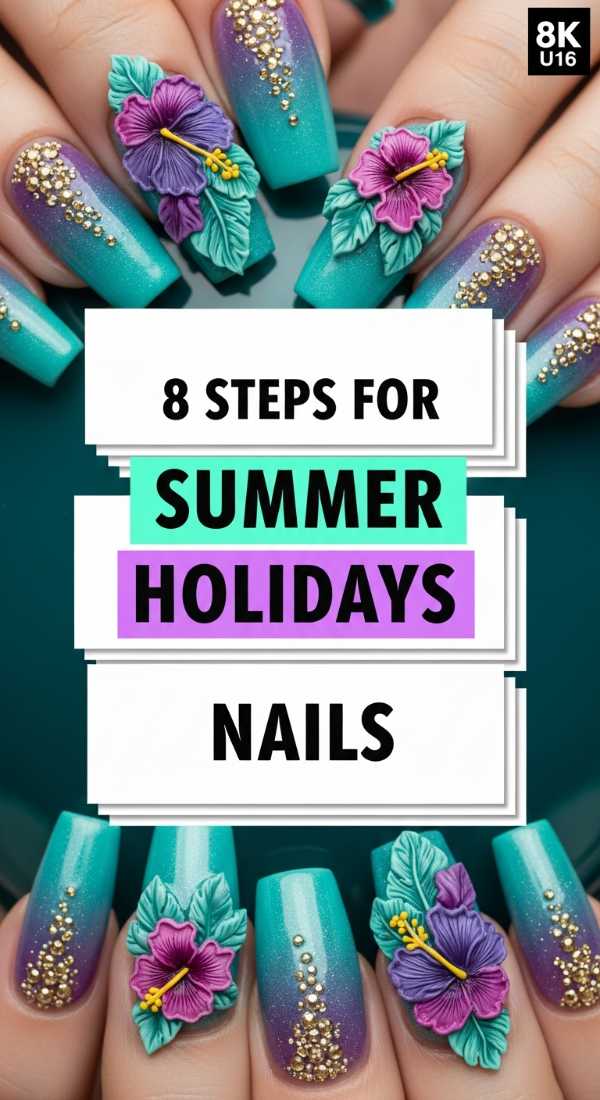 From Neon to Nude: June’s Must-Have Mani Inspiration 8 Steps For Summer Holidays Nails 6a0f0dac68375