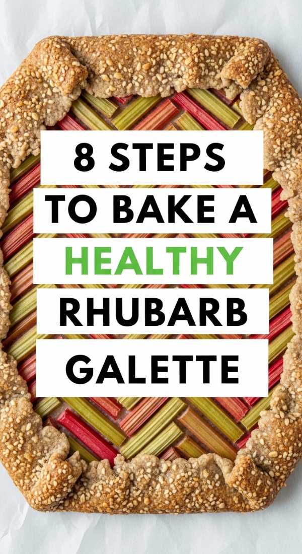 8 Steps To Bake A Healthy Rhubarb Galette 69fd8cac74198