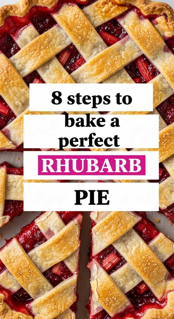 8 Steps To Bake A Perfect Rhubarb Pie 6a06bc5d7ab5e