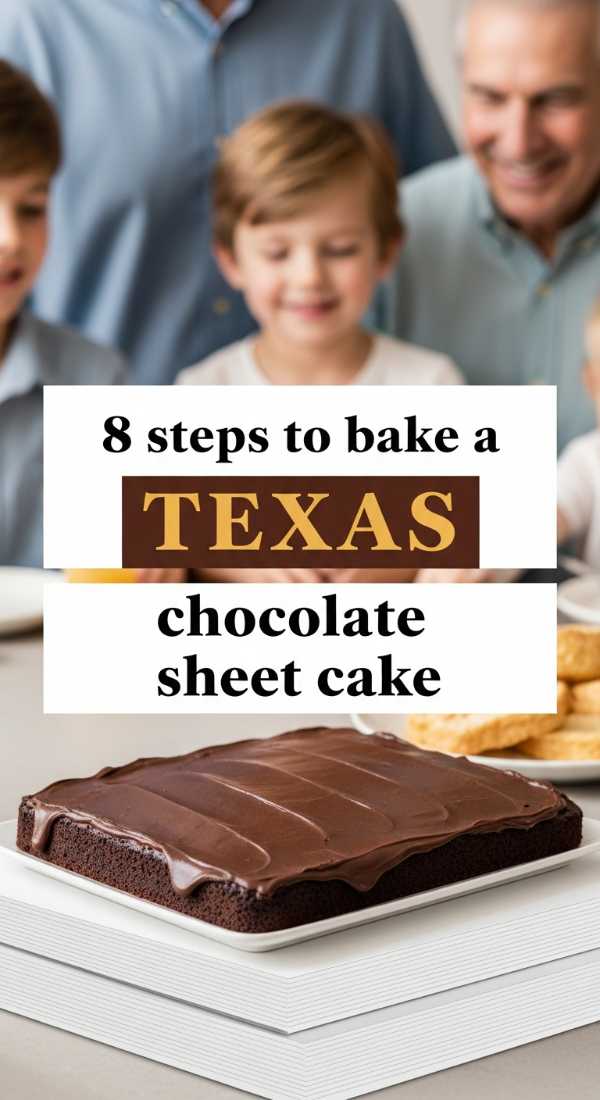 Sizzle and Chill: Your Definitive Guide to Summer Cooking 8 Steps To Bake A Texas Chocolate Sheet Cake 6a06bc74a1989