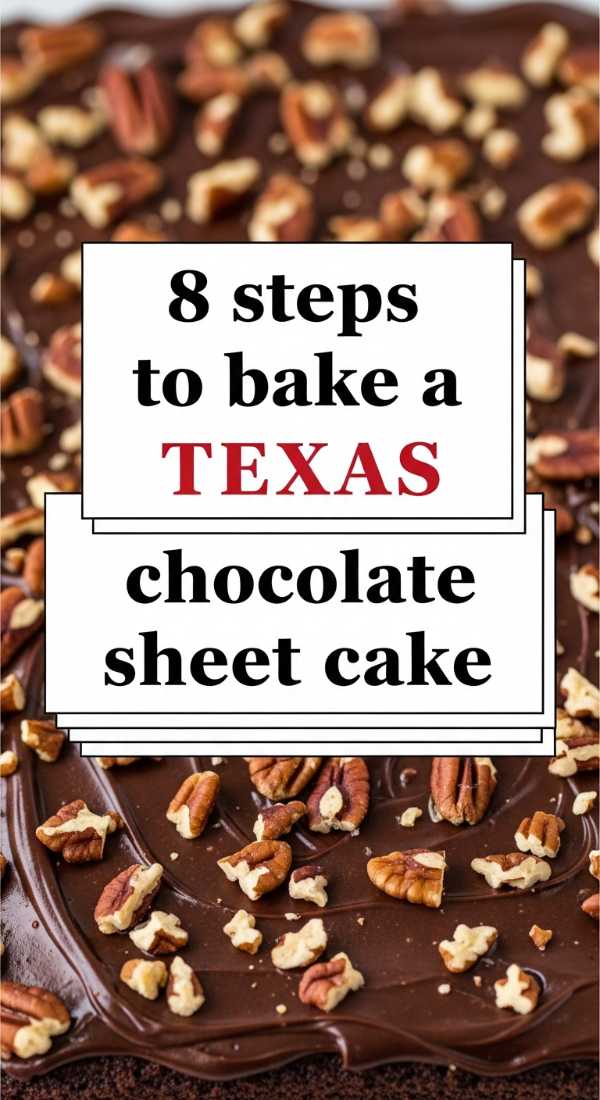 8 Steps To Bake A Texas Chocolate Sheet Cake 6a1095219e456