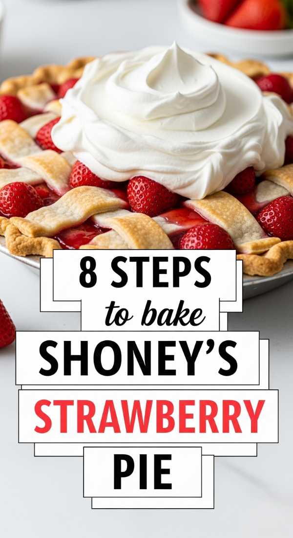 Sun-Drenched Flavors: The Ultimate Summer Recipe Collection 8 Steps To Bake Shoneys Strawberry Pie 6a00160b26e5e