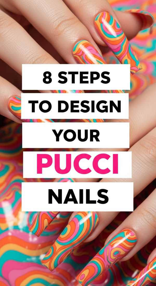 8 Steps To Design Your Pucci Nails 6a059cd980aa0
