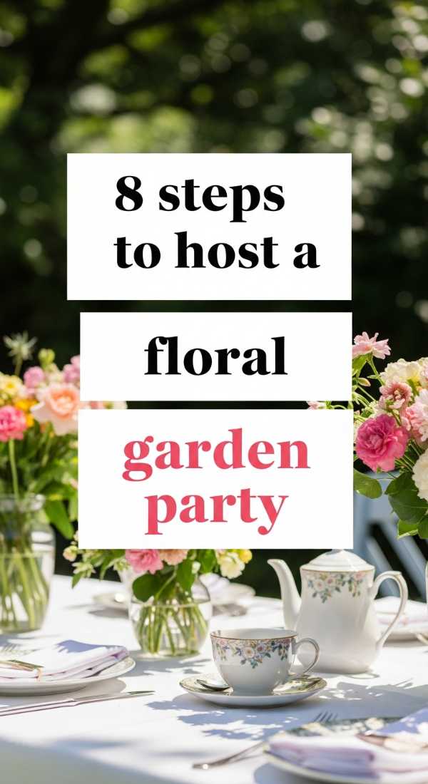 8 Steps To Host A Floral Garden Party 69fb1419d3c07