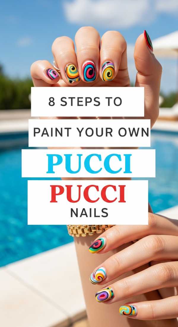 8 Steps To Paint Your Own Pucci Nails 6a059ca83ca75