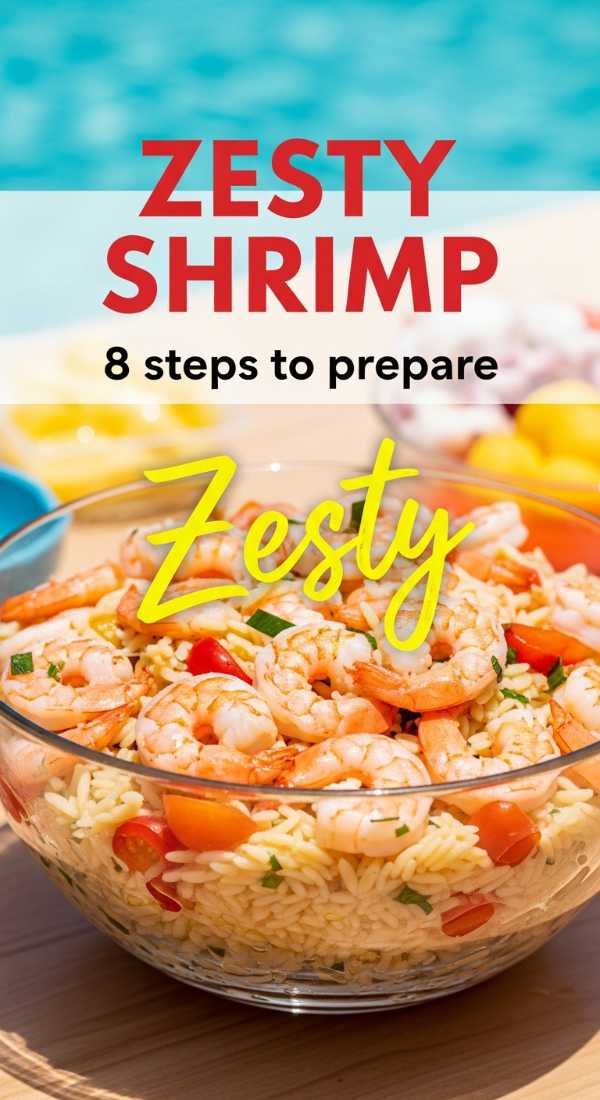 8 Steps To Prepare A Zesty Shrimp Orzo Salad 69f721f025043