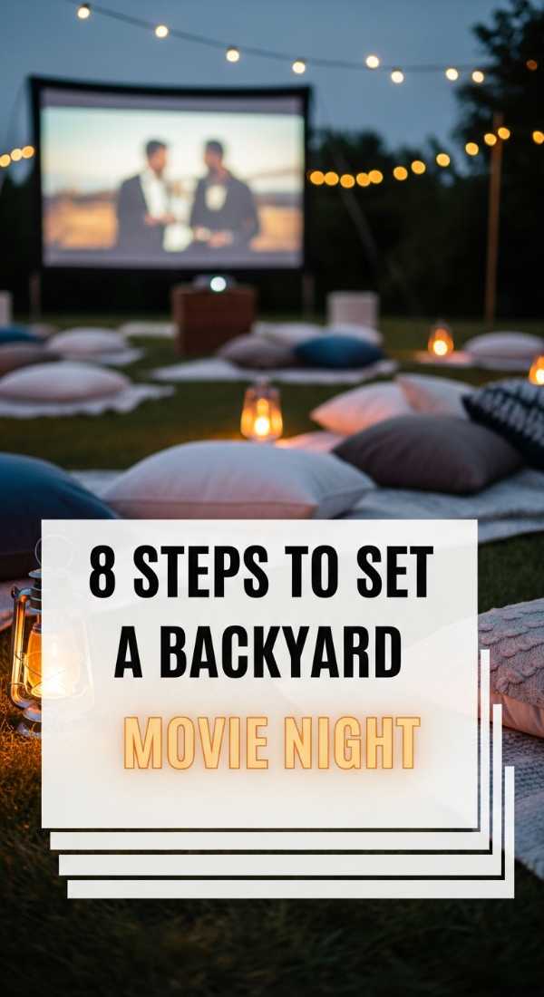 8 Steps To Set Up A Backyard Movie Night 69f5dca80ed26
