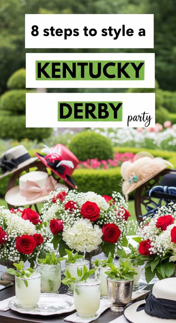 8 Steps To Style A Kentucky Derby Party 69f5dca49daf4