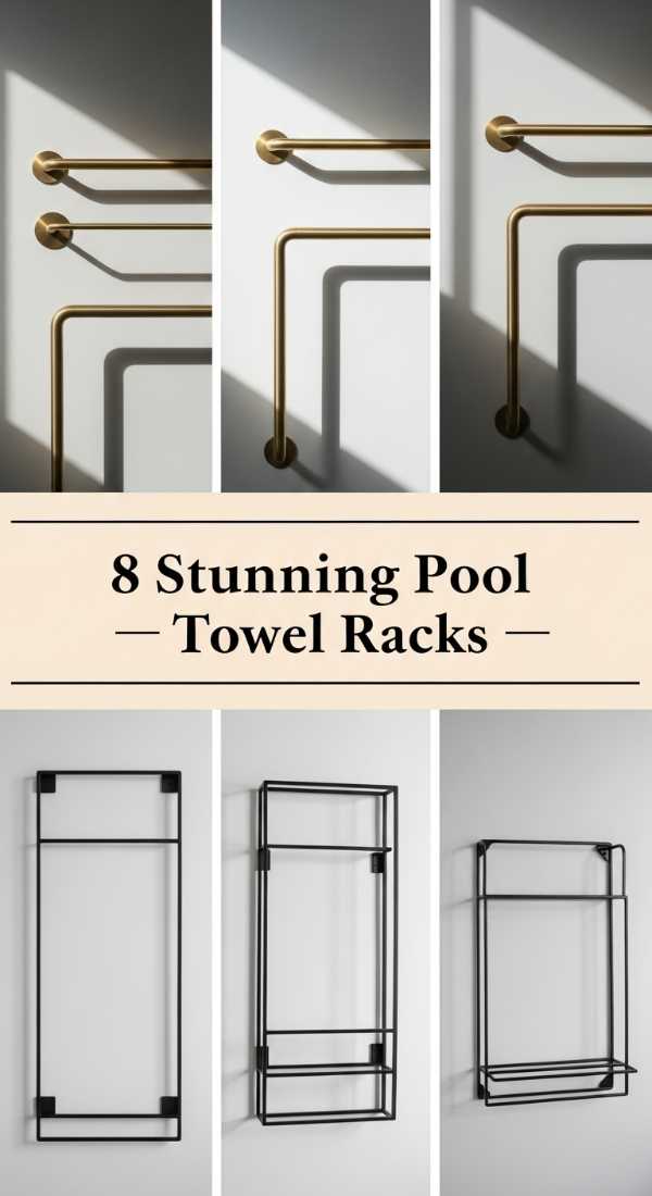 8 Stunning Pool Towel Racks 69f48f35131ba
