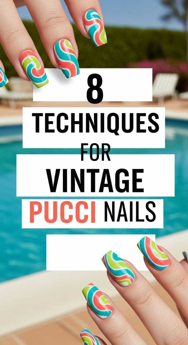 From Caps to Cocktails: 2026's Hottest Summer & Grad Nails 8 Techniques For Vintage Pucci Nails 6a0597c302fa1