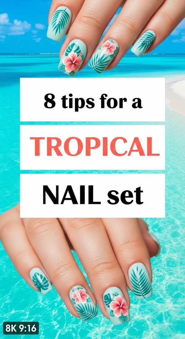 From Pastel Dreams to Neon Beams: 2026 Spring & Summer Nail Masterclass 8 Tips For A Tropical Nail Set 69ff5948cf20c