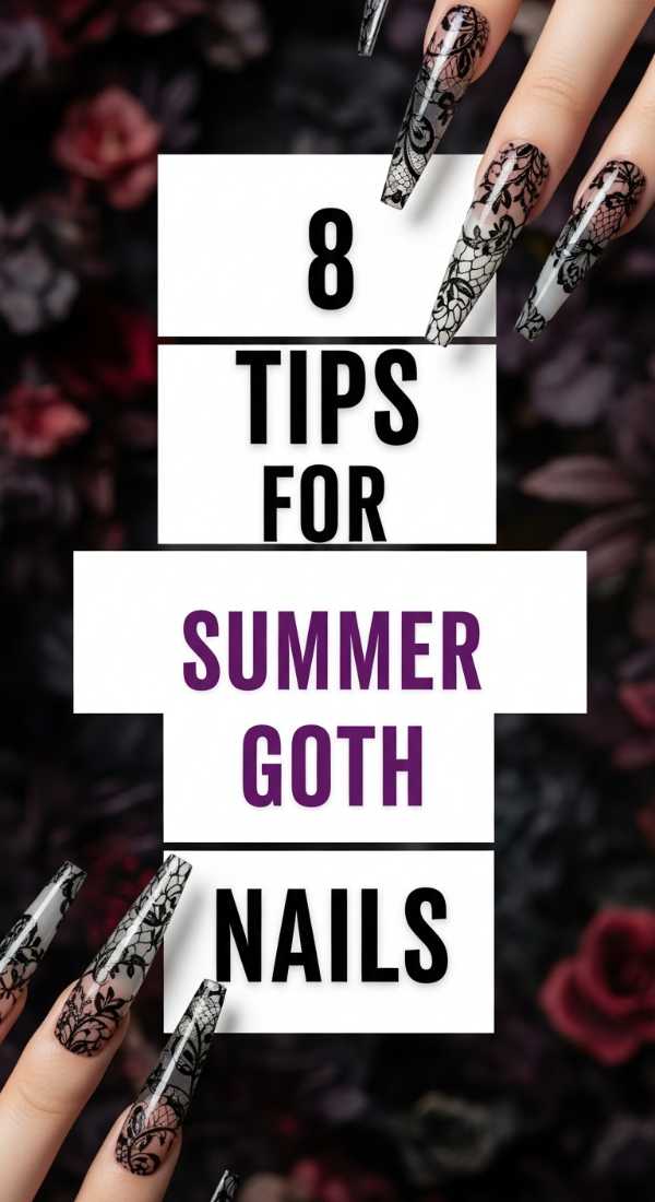 8 Tips For Summer Goth Nails 6a05a700c781d