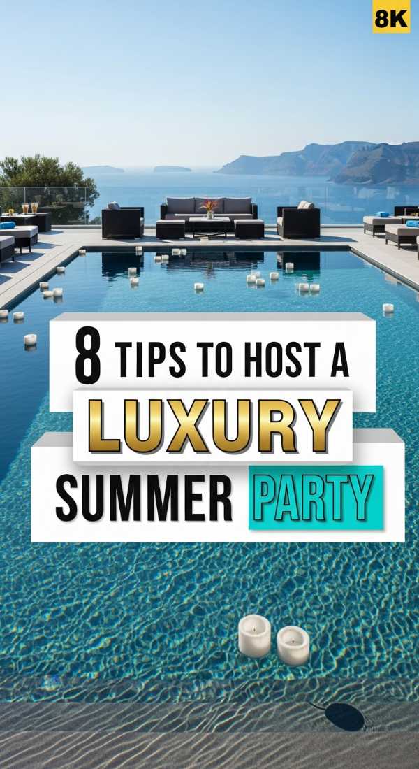 8 Tips To Host A Luxury Summer Party 69f72772257a6