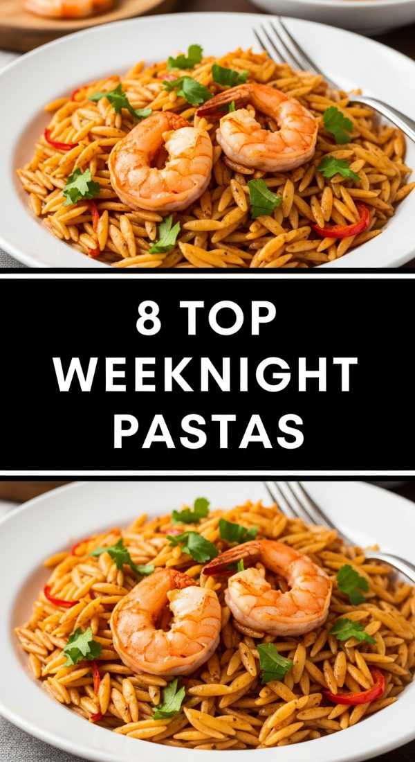 8 Top Weeknight Pasta Recipes Step By Step Guide 69fe17867d02f