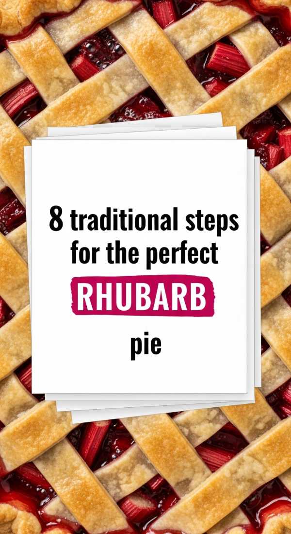 Sizzling Flavors: Your Ultimate Guide to Summer Cooking 8 Traditional Steps For The Perfect Rhubarb Pie 6a070cd47fc73