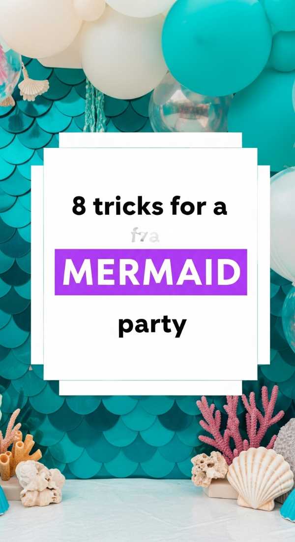 10 Epic Ways to Throw the Best Summer Birthday Bash Ever 8 Tricks For A Mermaid Party 6a0def10df615
