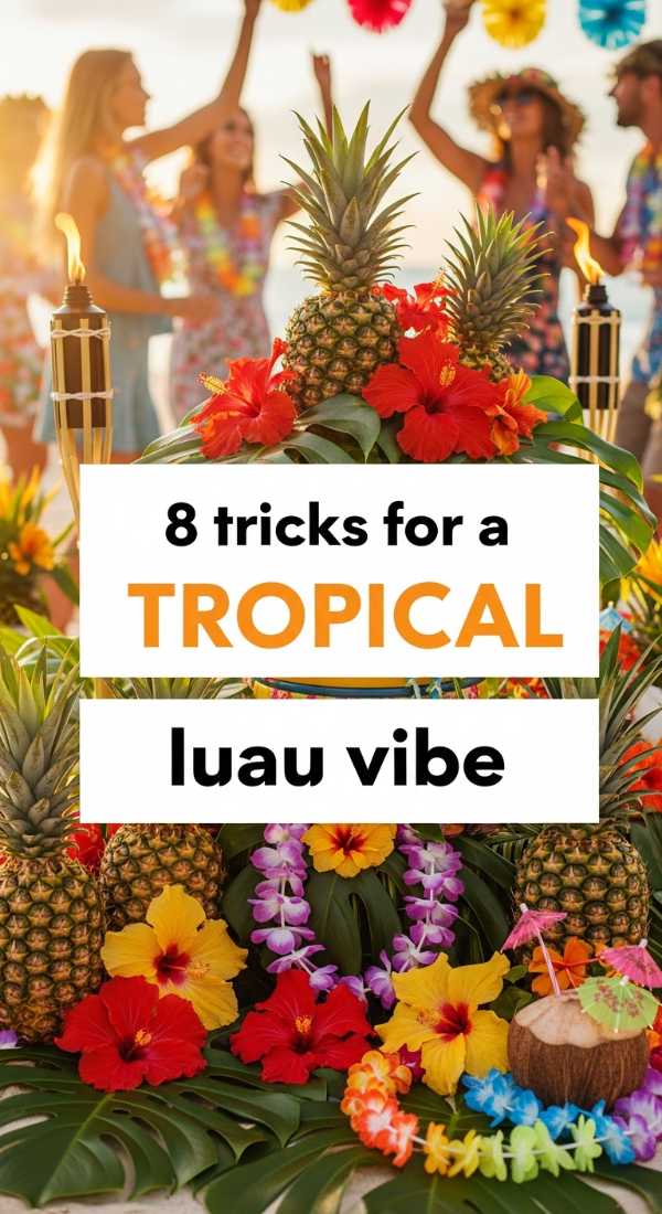 8 Tricks For A Tropical Luau Vibe 6a057eb4e2939