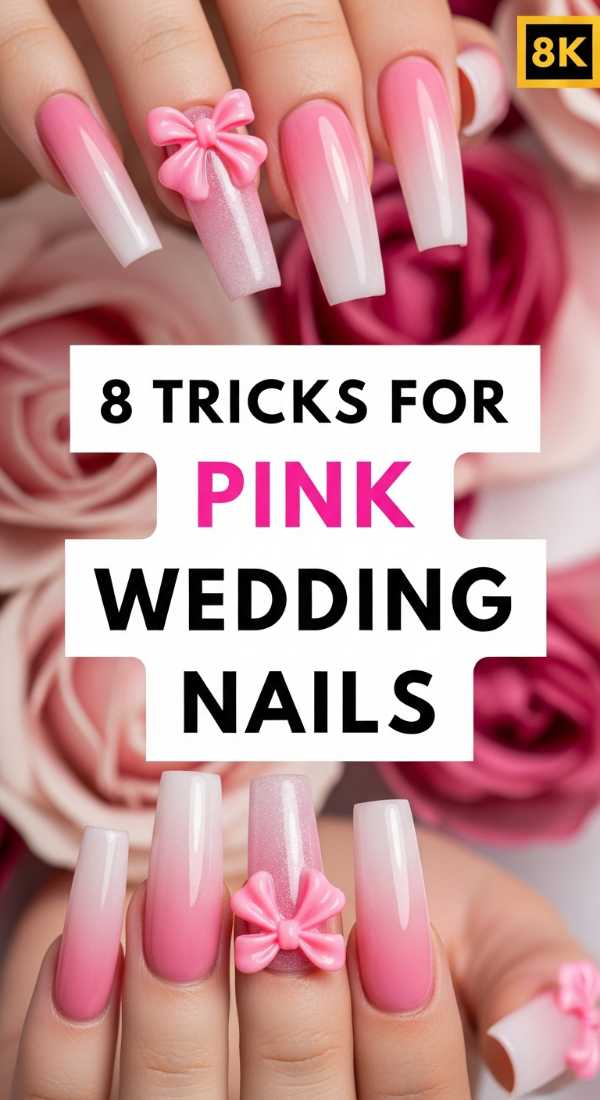 8 Tricks For Pink Wedding Nails 69f876eb029a9