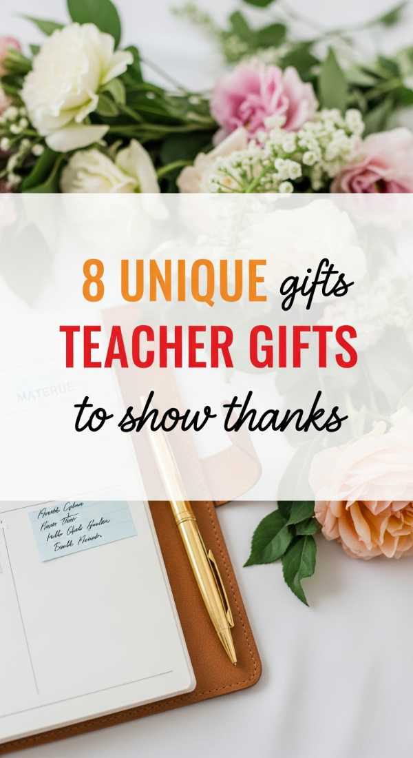 8 Unique Gifts For Teachers To Show Thanks 6a0dbfc5a99ca