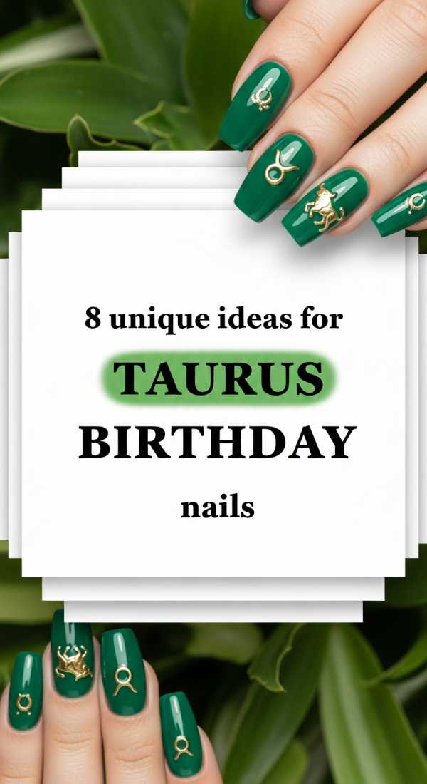 Stay Ahead of the Curve: The Definitive 2026 Nail Trend Report 8 Unique Ideas For Taurus Birthday Nails 6a05a40265967