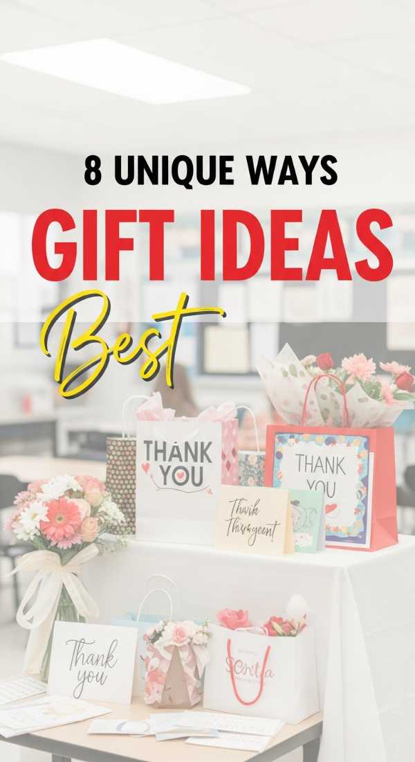 8 Unique Ways To Organize Teacher Appreciation Gift Ideas 6a0dbfbbb1fd1