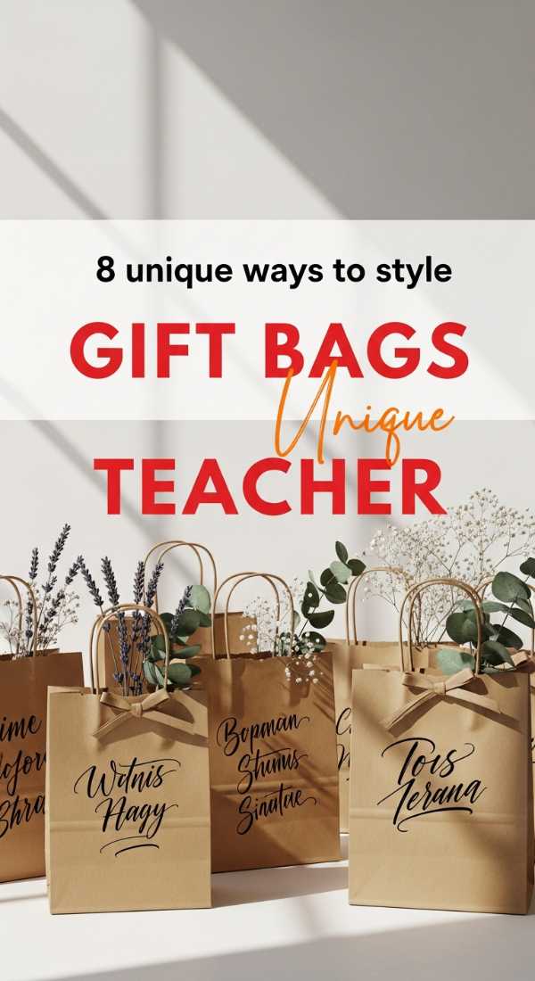 8 Unique Ways To Style Teacher Gift Bags 6a0d98bf35681