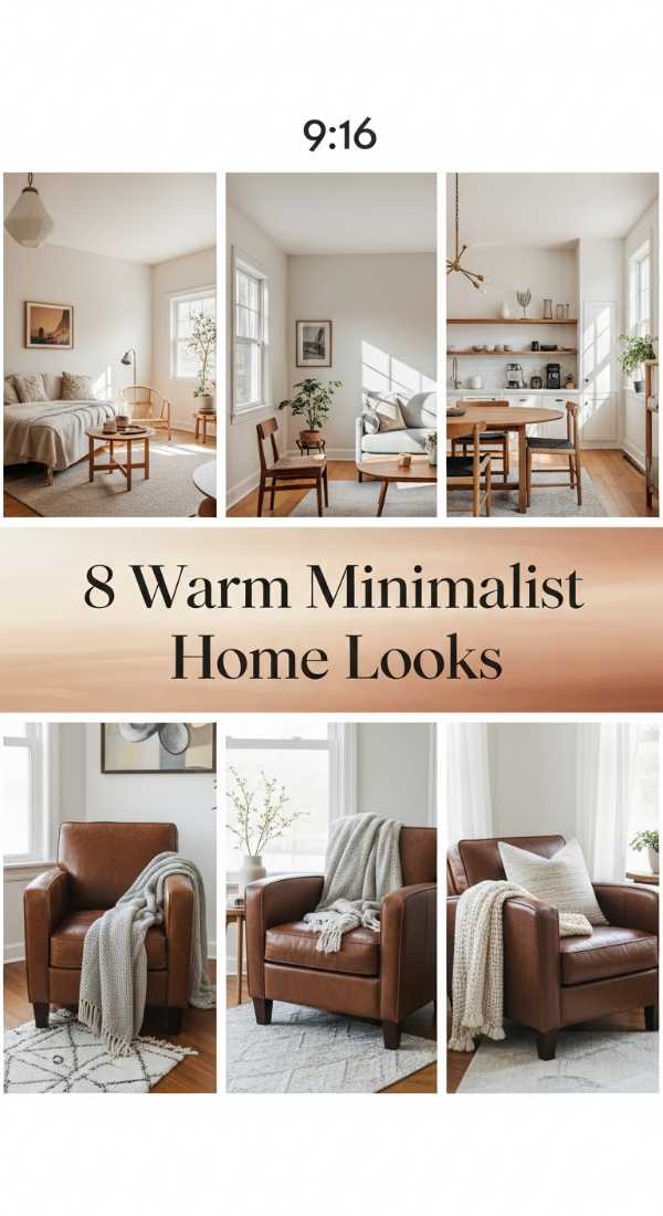 Warm & Simple: How to Master the Cozy Minimalist Living Room 8 Warm Minimalist Home Looks 6a0e9f3268f4e