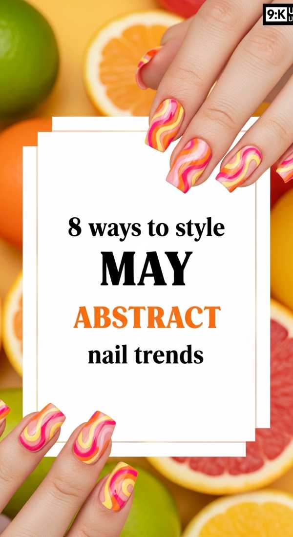 The Ultimate May Mani Guide: Florals, Pastels, and Beyond 8 Ways To Style May Abstract Nail Trends 69fb9757bf78f