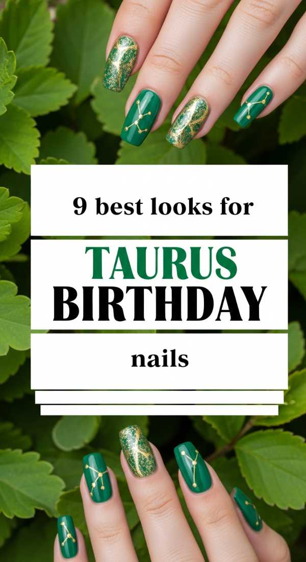 9 Best Looks For Taurus Birthday Nails 6a059b3ff165f