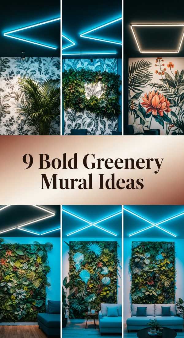 9 Bold Greenery Mural Ideas 69f48df640f46