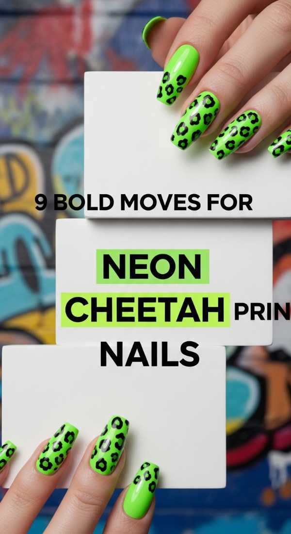 9 Bold Moves For Neon Cheetah Print Nails 6a059cb996f42