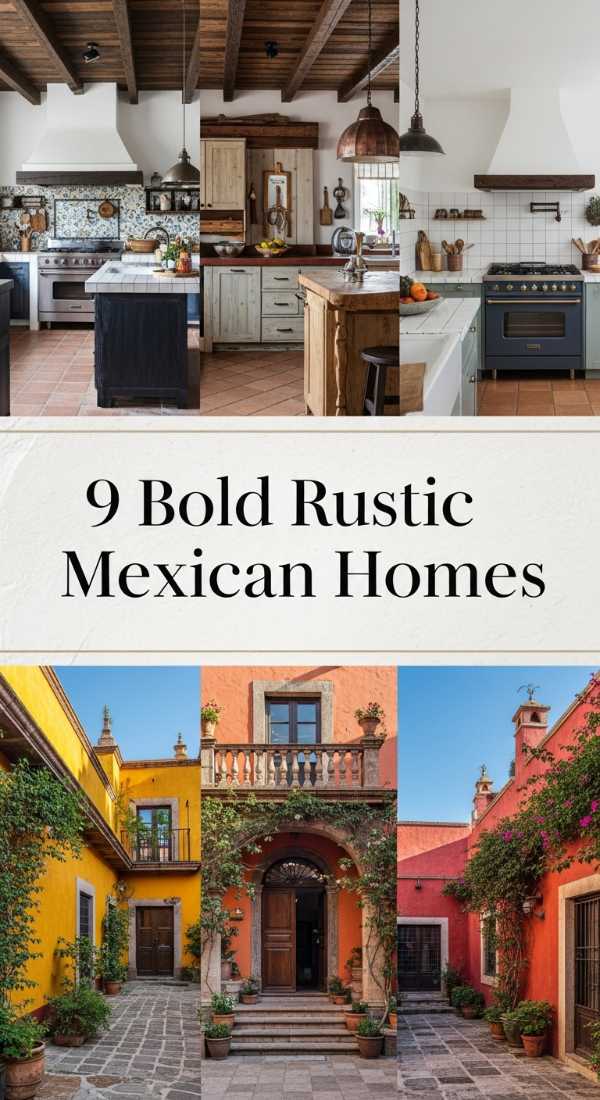 9 Bold Rustic Mexican Homes 6a035b690bbe2