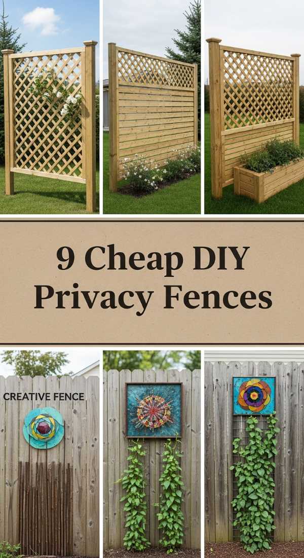 Elevate Your Outdoors: The Definitive Blueprint for Modern Living 9 Cheap Diy Privacy Fences 6a04c968c489d