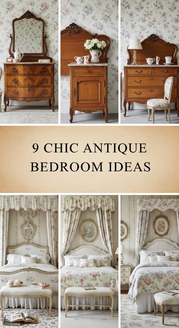 9 Chic Antique Bedroom Ideas 69f48f3861d98