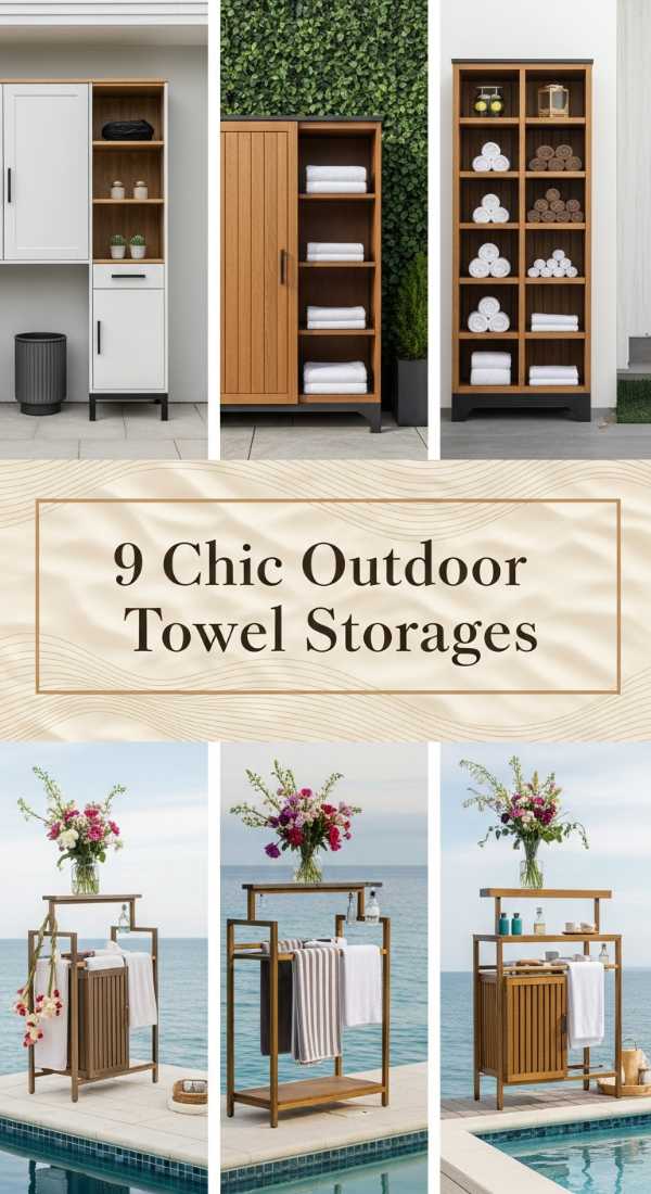 9 Chic Outdoor Towel Storages 69f48f2c11654