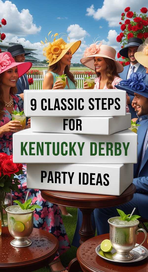 9 Classic Steps For Kentucky Derby Party Ideas 69fb1415e6c38