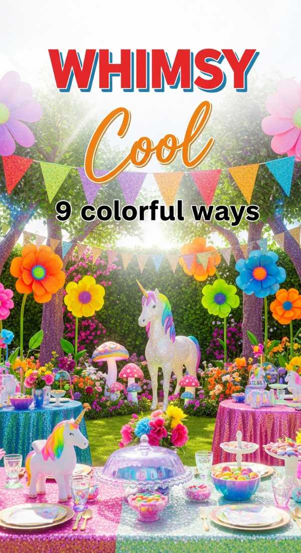 9 Colorful Ways To Throw A Whimsy Party 6a057bc92d454