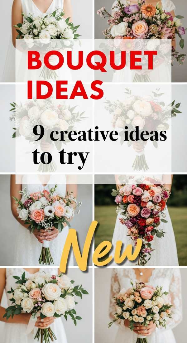 9 Creative Wedding Bouquet Ideas To Try Now 69fc267258b01