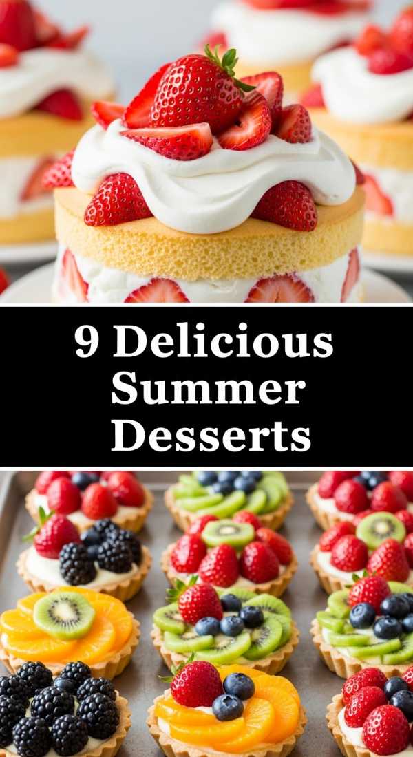 9 Delicious Summer Dessert Recipes For Your Next Party 6a041f7d3086b