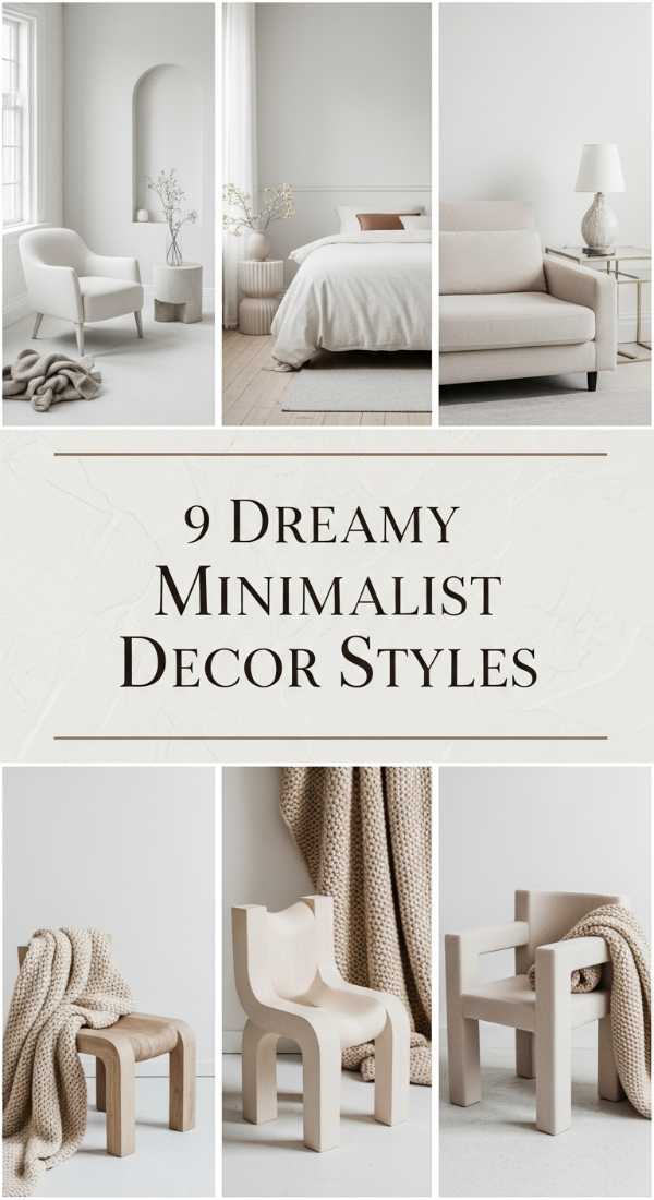 9 Dreamy Minimalist Decor Styles 6a1b22a7ab813