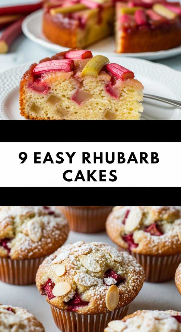 9 Easy Rhubarb Cake Recipes For Beginners 6a0df3296a0a9
