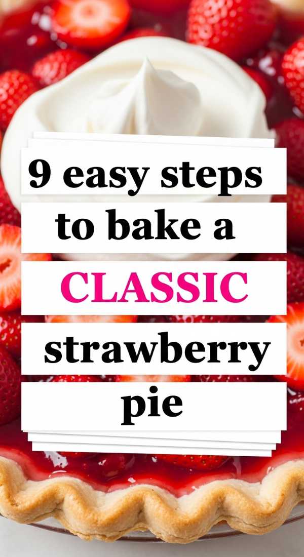 9 Easy Steps To Bake A Classic Strawberry Pie 6a0015f69b202